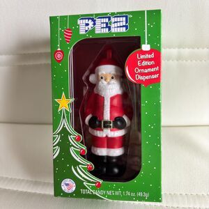 PEZ Limited Edition Santa Ornament Dispenser w/ PEZ Candy Stocking Stuffer
